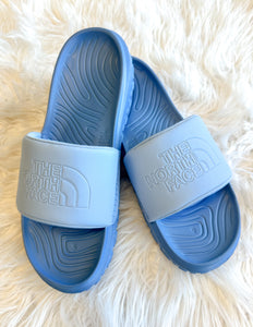 The North Face Women's Never Stop Cush Slide Steel Blue