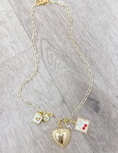 Load image into Gallery viewer, Heart Charm Necklace