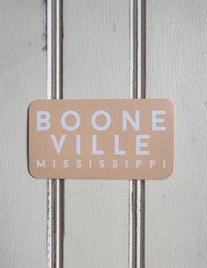 Booneville, Mississippi Sticker