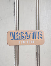 Load image into Gallery viewer, Versatile Boutique Logo Sticker Peach