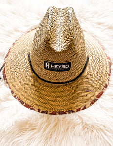 Heybo Old School Camo Straw Hat