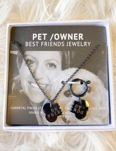 Load image into Gallery viewer, Pet &amp; Owner Best Friend Jewelry Black