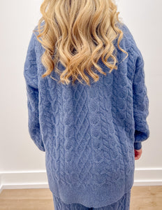 Southern Shirt Women's Comfy/Cozy Cable Sweater in Windsor