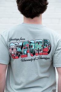 Ole Miss Greeting From Oxford SS Tee