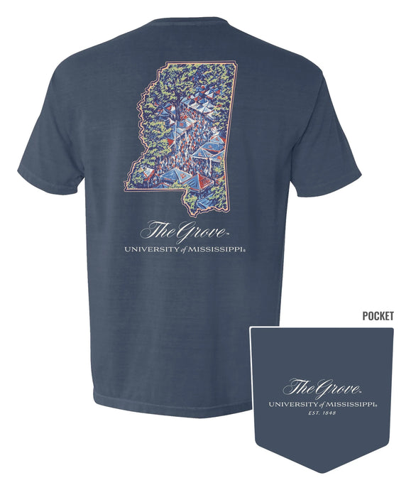 Ole Miss The Grove SS Tee