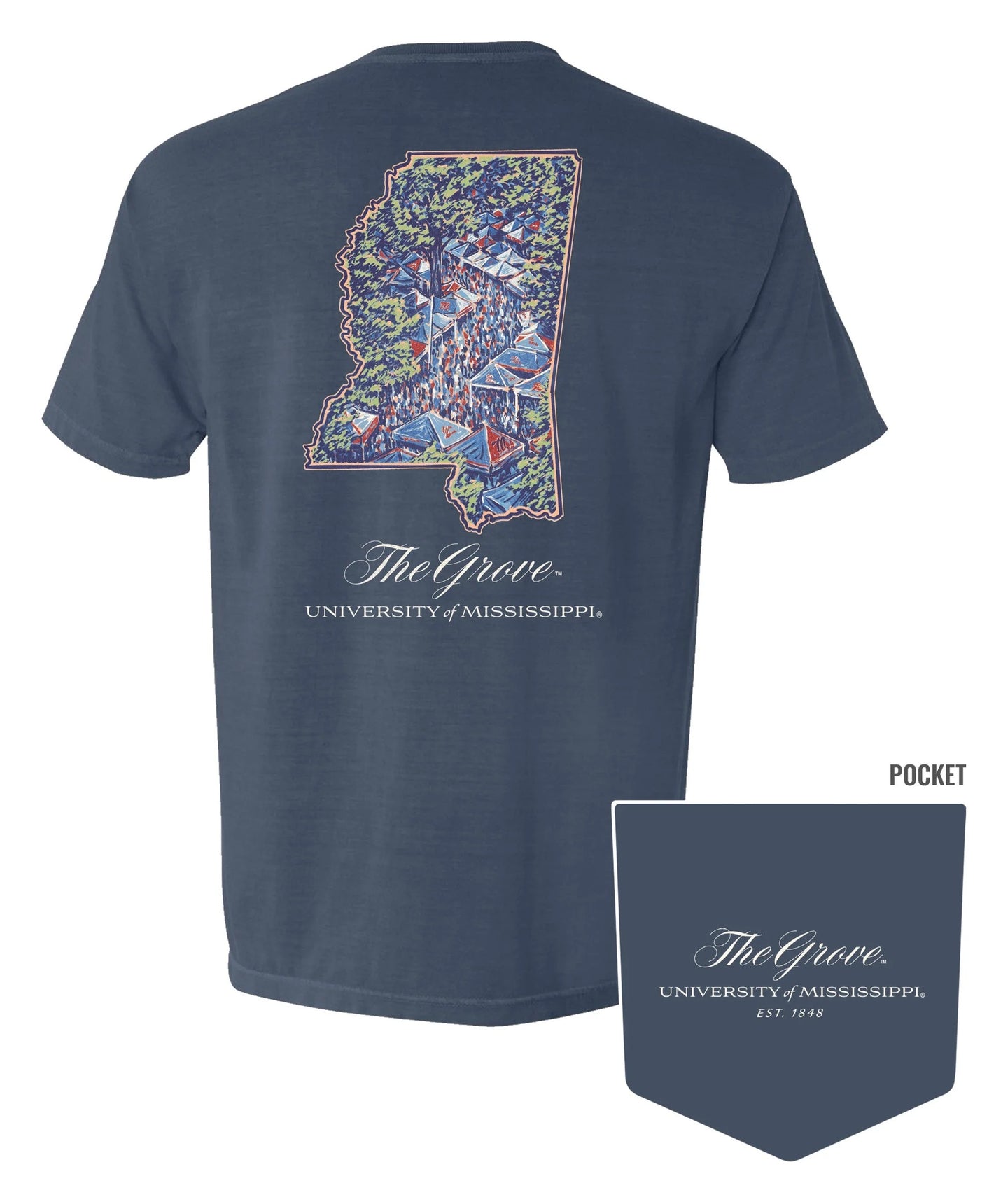 Ole Miss The Grove SS Tee