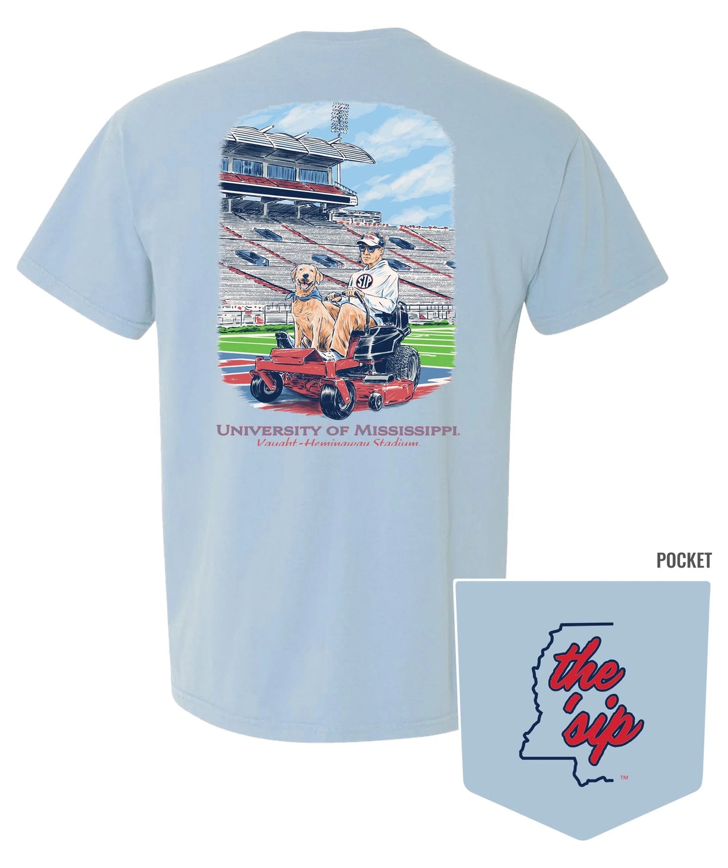 Ole Miss Grounds Crew SS Tee