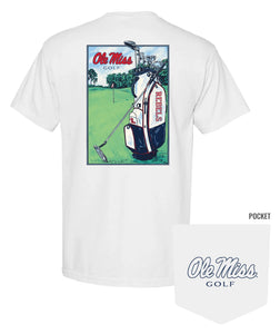 Ole Miss Rebels Cart Bag SS Tee