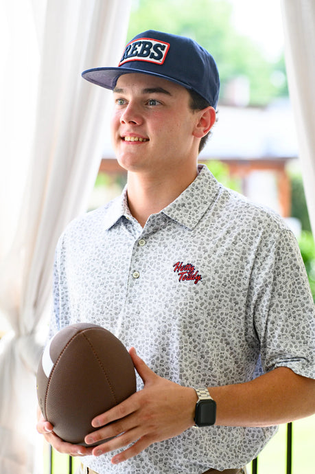 Ole Miss Hotty Toddy Script Tailgate Polo