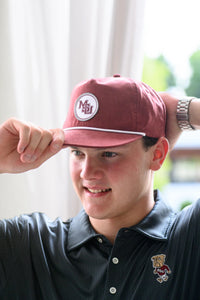 Mississippi State Old School Coach Hat with MSU logo