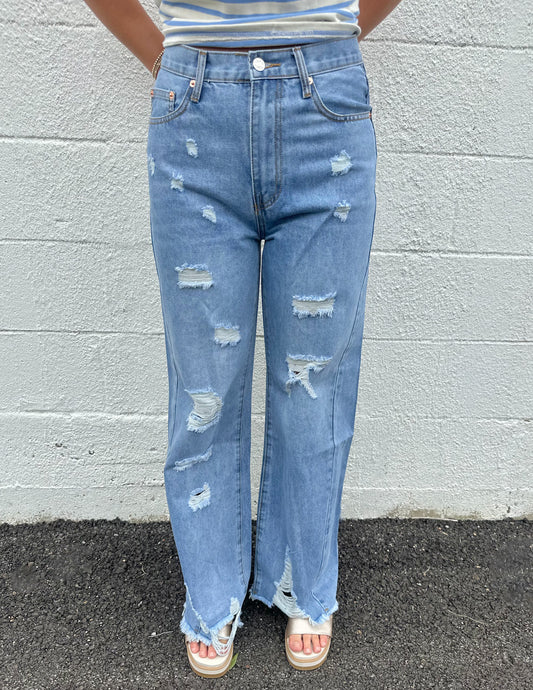 Make it Sweet Mid Rise Jeans