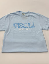 Load image into Gallery viewer, Versatile Boutique Logo SS Tee Chambray