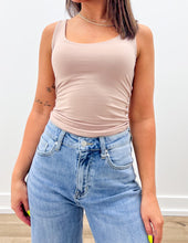 Load image into Gallery viewer, Basic Being Basic Scoop Neck Tank in Nude
