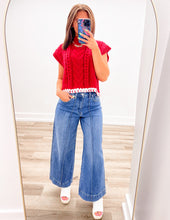 Load image into Gallery viewer, Never Getting Old Drop Shoulder Contrast Stitch Sweater
