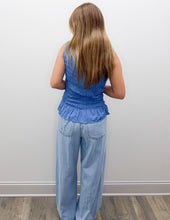 Load image into Gallery viewer, Can't Catch A Break Relaxed Denim Pants With Drawstring