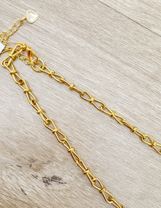 Last Night Stainless Layering Gold Chain