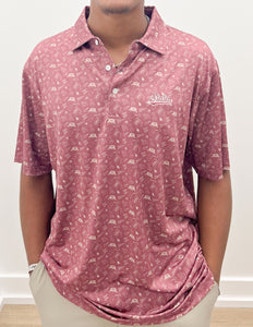 Mississippi State Script Campus Polo