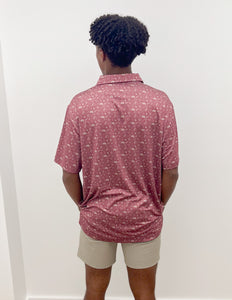 Mississippi State Script Campus Polo