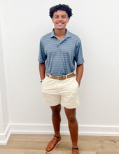 Load image into Gallery viewer, Southern Marsh Newcastle Stripe Featherlight Polo