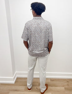 Southern Shirt Men's Hunters Hideaway Printed Polo in Ridgeline