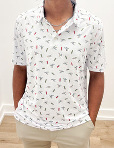 Burlebo Performance Polo in Ducks and Shells