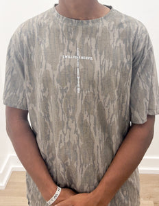 Psalms 23 Front & Back Verse SS Tee in Bottomland Camo