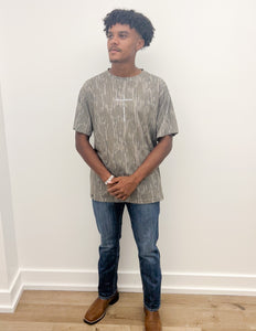 Psalms 23 Front & Back Verse SS Tee in Bottomland Camo