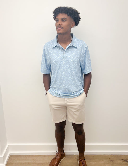 Southern Shirt Co. Tapped In Printed Polo