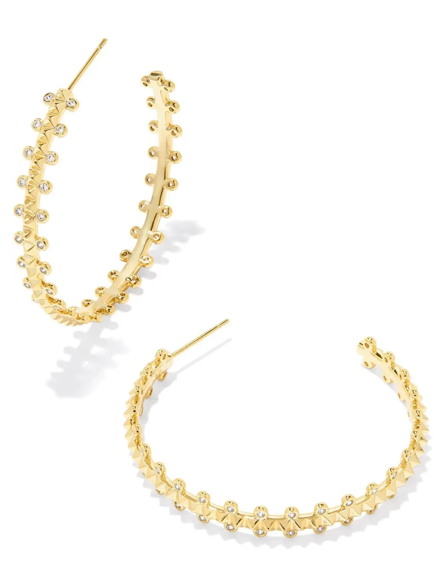 Kendra Scott Jada Hoop Earrings Gold