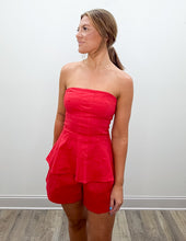 Load image into Gallery viewer, I Deserve Peplum Top and Shorts Set