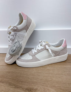 Vintage Havana Fast 7 Grey Suede with Pink