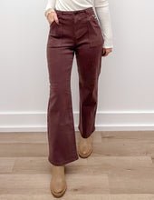 Load image into Gallery viewer, Whatever She&#39;s Got High Rise Flare Patch Pocket Jeans