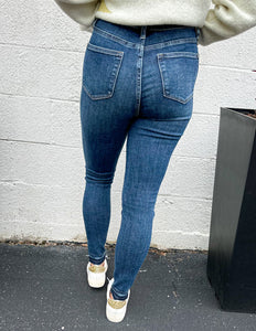 No Guarantee High Waisted Skinny Jeans