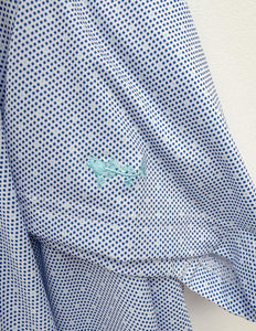 Coastal Cotton Up Bay Printed Performance Polo