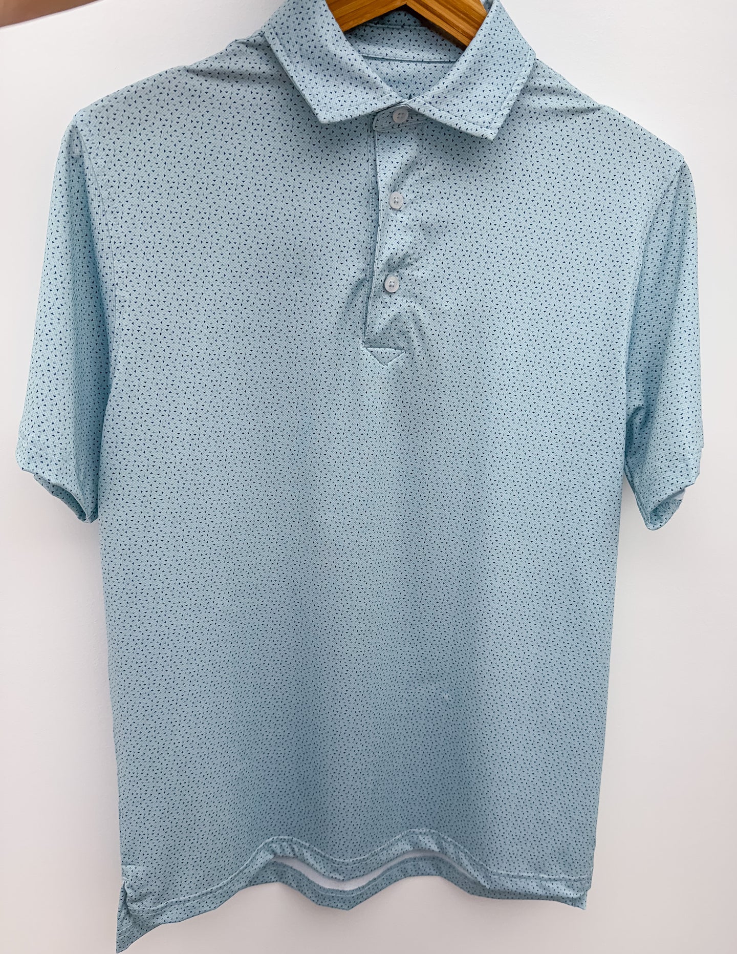 Coastal Cotton Kaleidoscope Printed Performance Polo