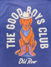 Load image into Gallery viewer, Old Row Good Boys Club Cowboy Retriever SS Pocket Tee in Midnight