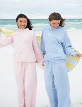 Load image into Gallery viewer, Lulu Mac Terry LS Top in Light Blue