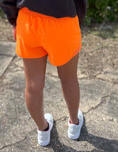 Load image into Gallery viewer, Follow Me Athletic Shorts Highlight Orange