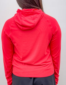 The North Face Women's Adventure Sun Hoodie in Hibiscus