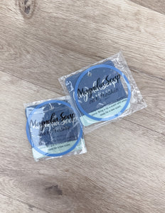 Magnolia Soap Company Car Freshie in Vanity