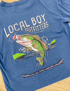 Local Boy Jumping Bass LS Tee