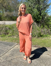 Load image into Gallery viewer, Boho Breeze Pant Set Orange