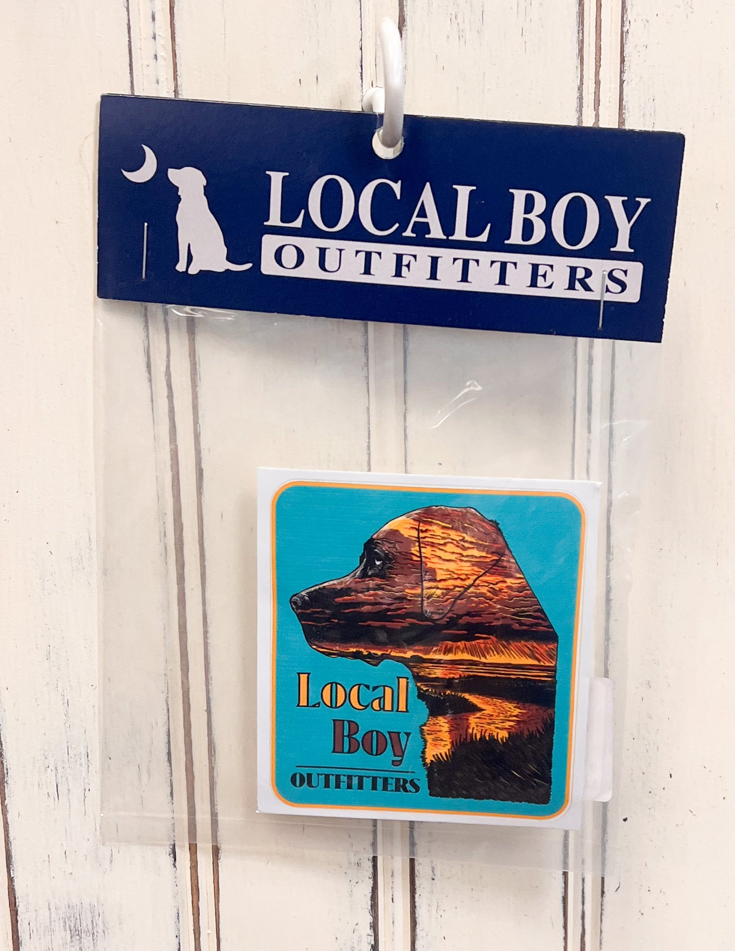 Local Boy Sunset Lab Decal