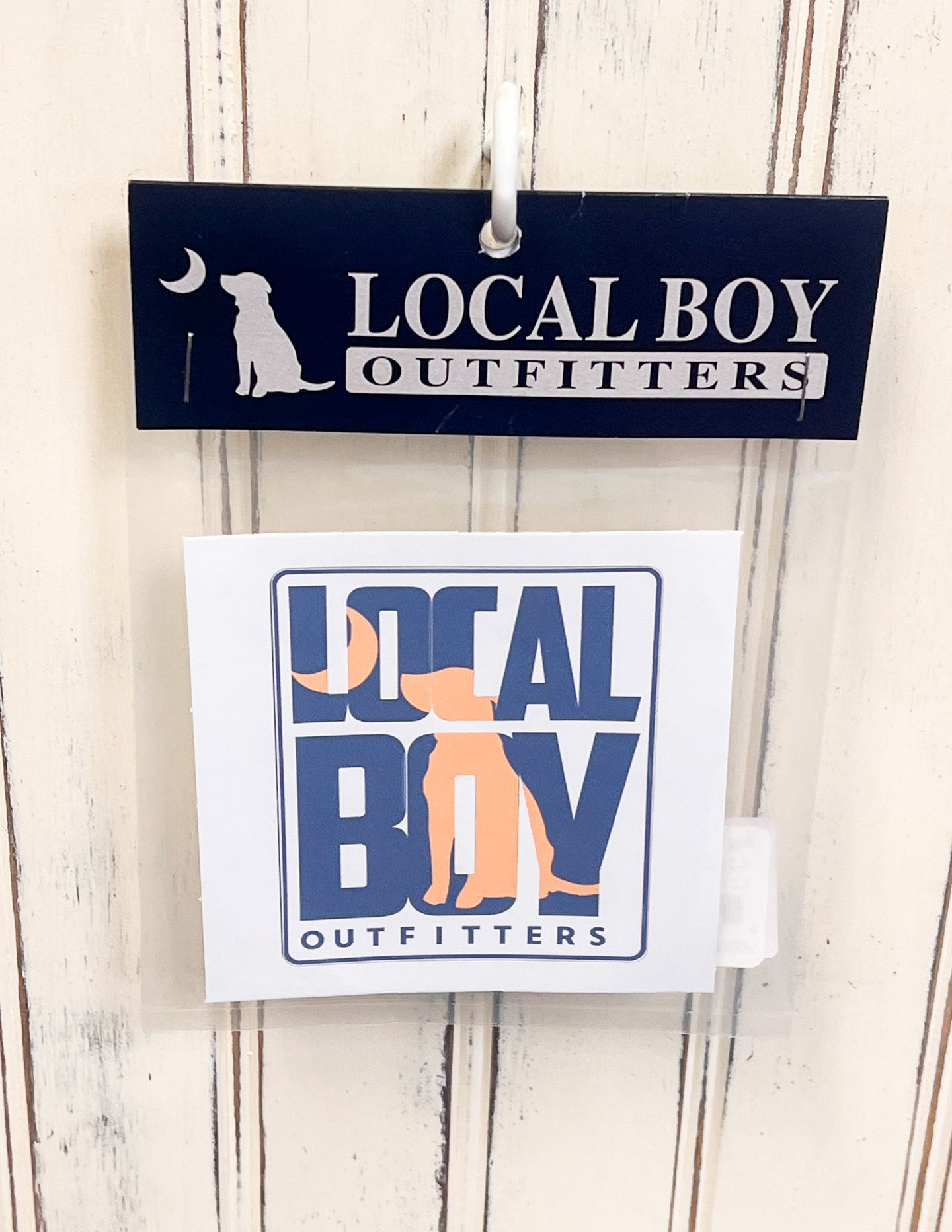 Local Boy Big Text Decal