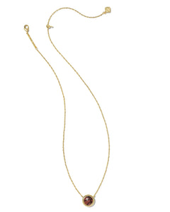 Kendra Scott Basketball Gold Short Pendant Necklace