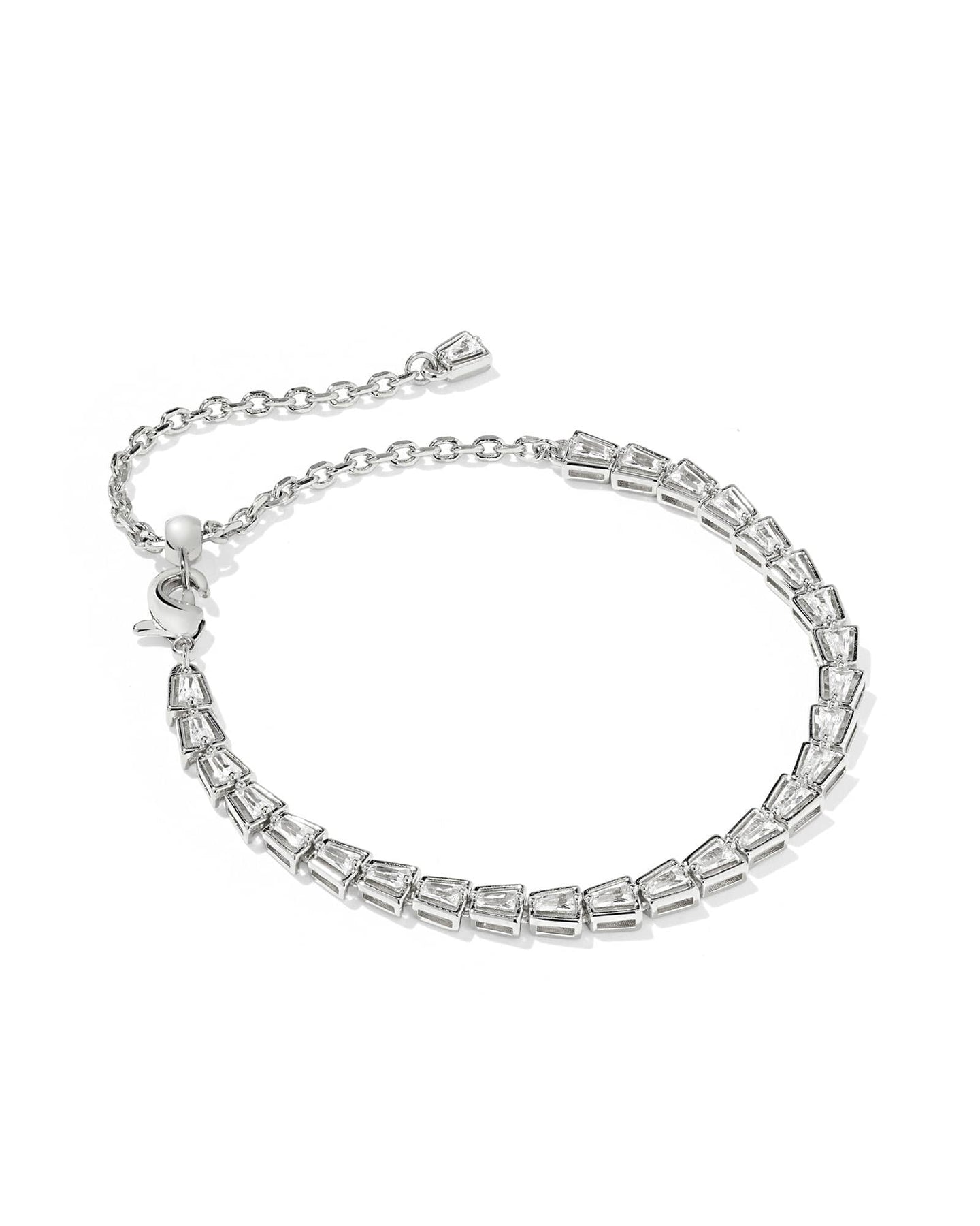 Kendra Scott Bella Tennis Bracelet in Silver
