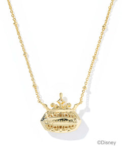 Kendra Scott Disney Elisa Princess Gold Necklace in Orange Citrine