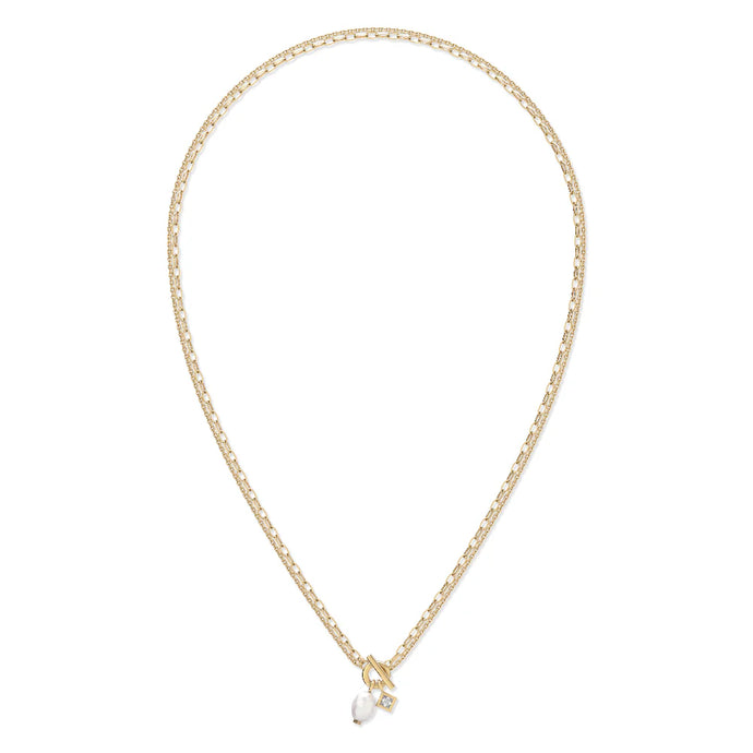 Kendra Scott Eve Gold Chain Multi Strand Necklace