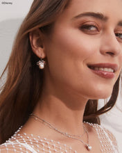 Load image into Gallery viewer, Kendra Scott Minnie Mouse Silver Pendant Necklace in White Pearl