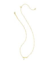 Load image into Gallery viewer, Kendra Scott Mom Crystal Pendant Necklace in Gold